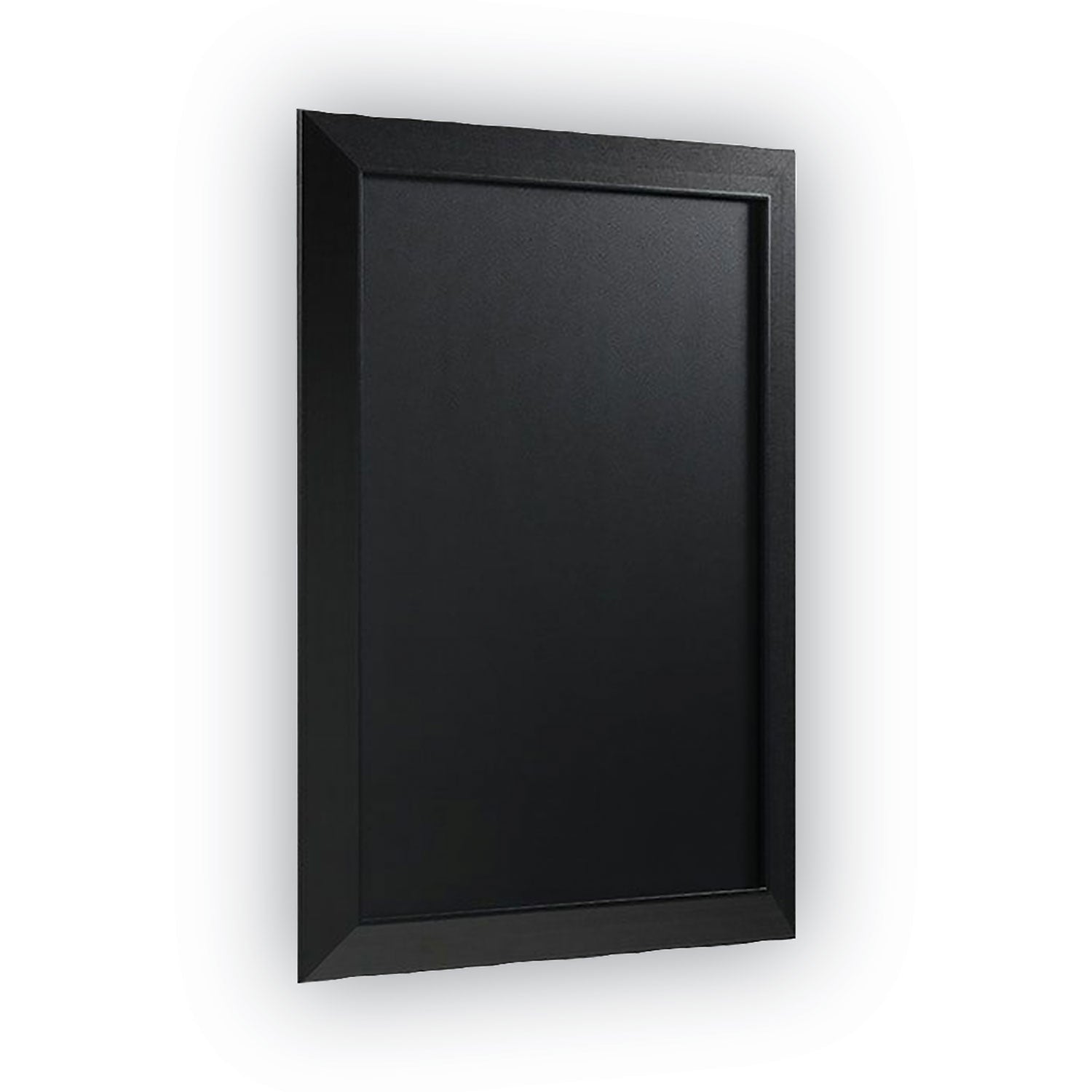 Kamashi Chalk Board, 36 x 24, Black Surface, Black Wood Frame - 
