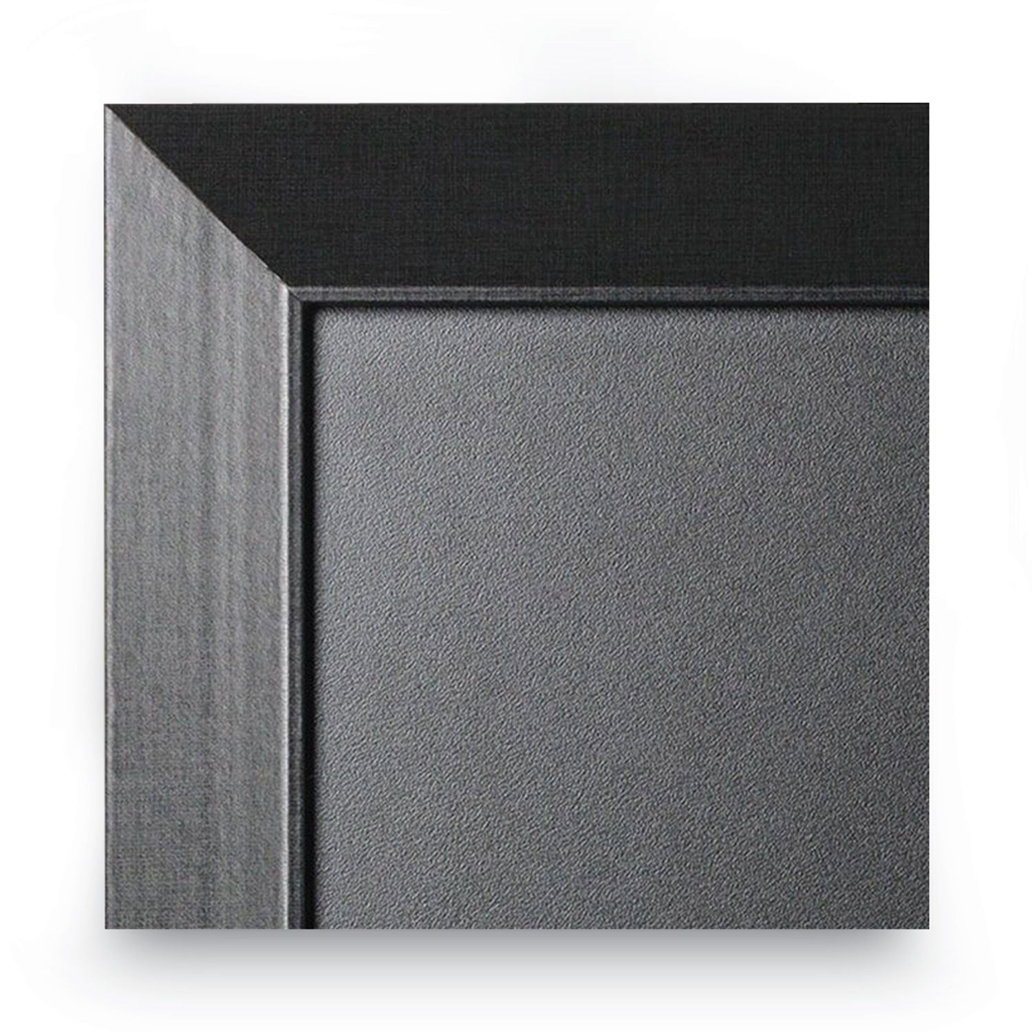 Kamashi Chalk Board, 36 x 24, Black Surface, Black Wood Frame