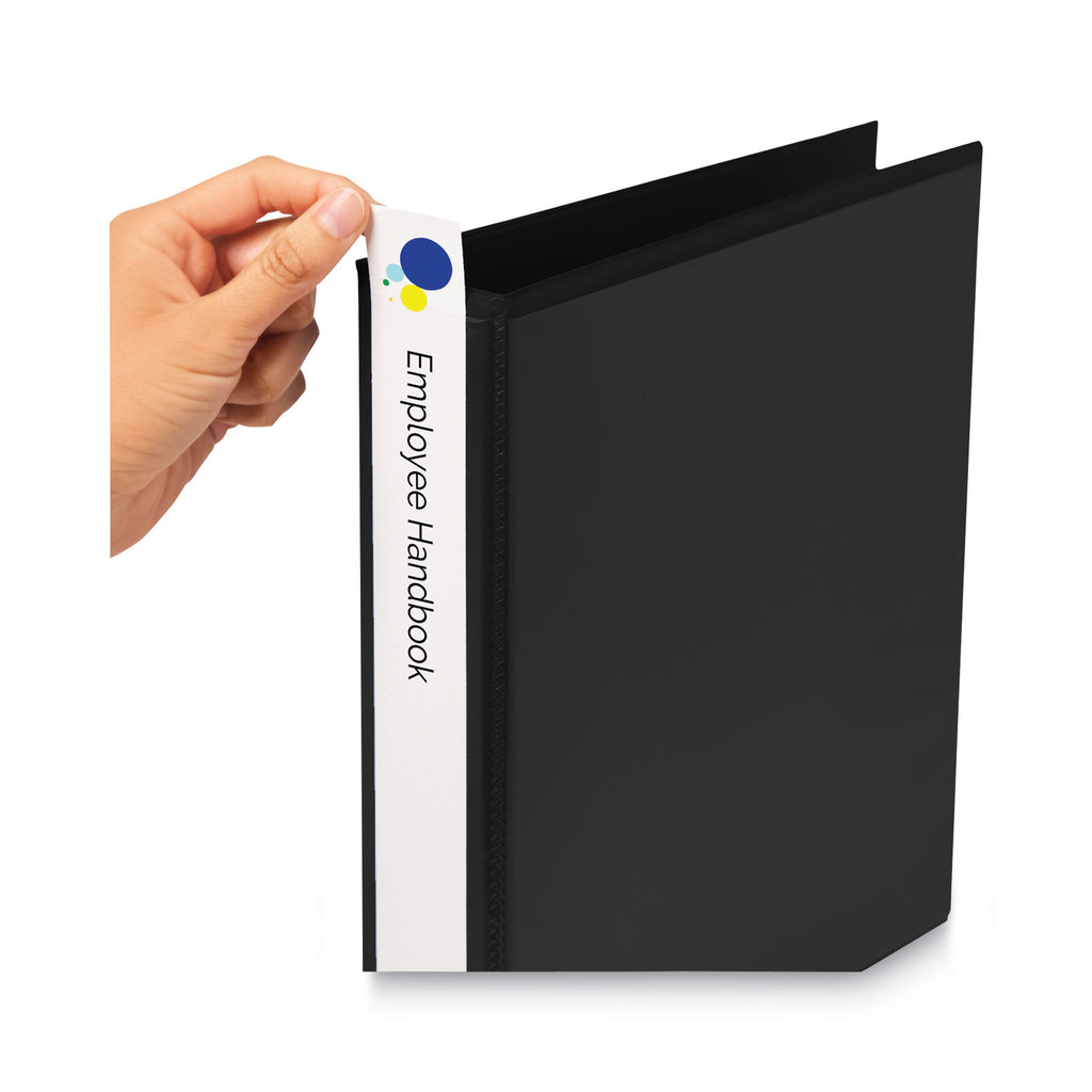 Binder Spine Inserts, 1.5" Spine Width, 5 Inserts/Sheet, 5 Sheets/Pack