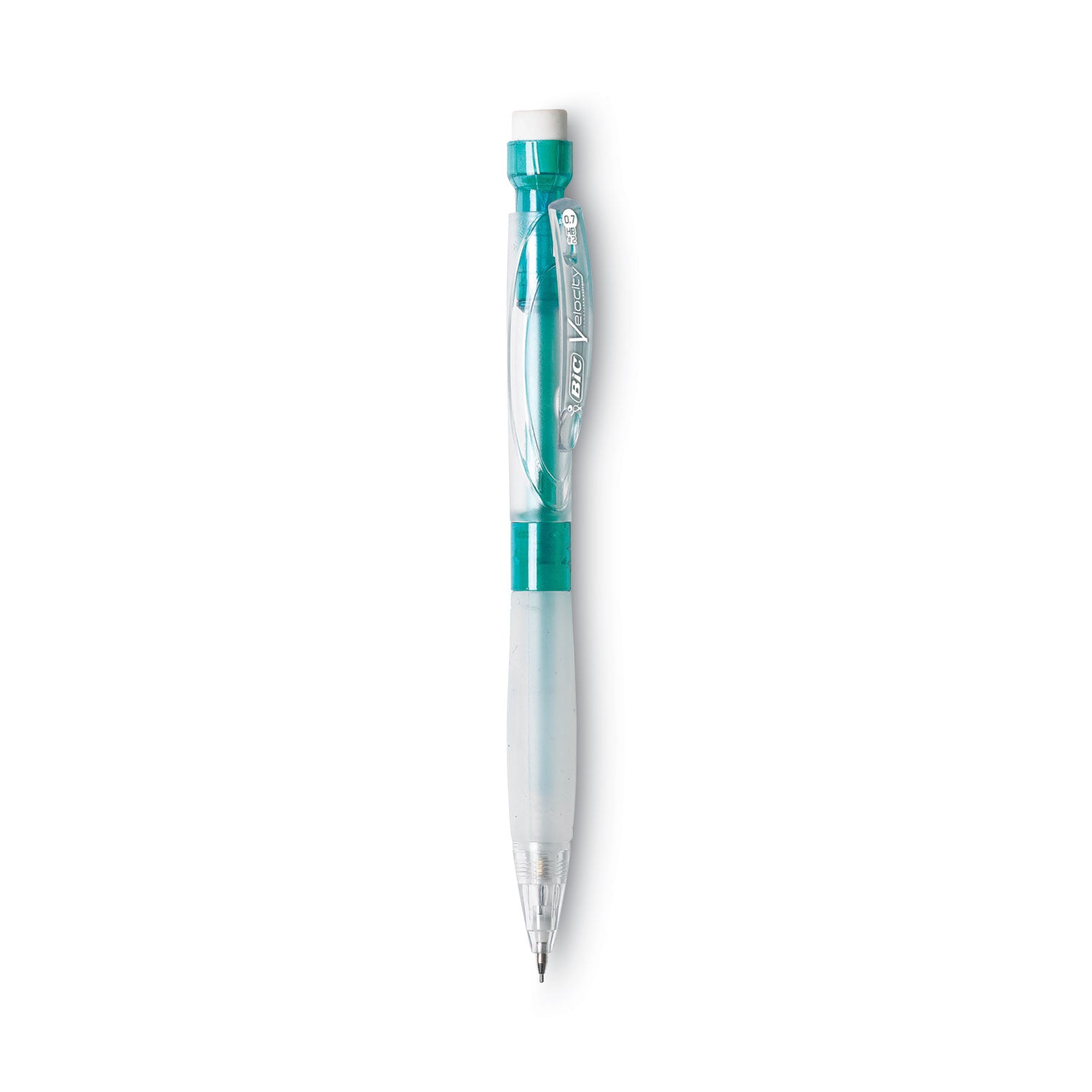 Velocity Max Pencil, 0.7 mm, HB (#2), Black Lead, Assorted Barrel Colors, 2/Pack