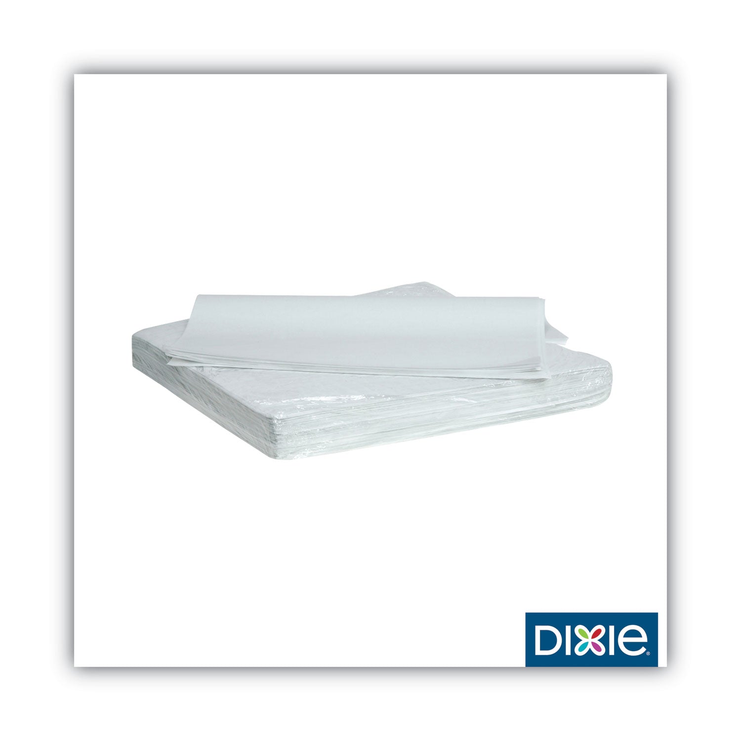 All-Purpose Food Wrap, Dry Wax Paper, 14 x 14, White, 1,000/Carton