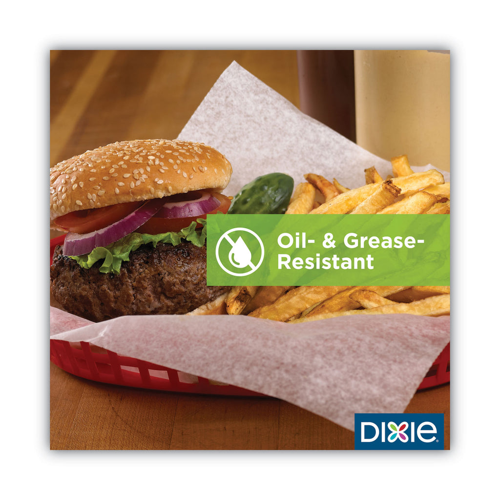 All-Purpose Food Wrap, Dry Wax Paper, 12 x 12, White, 1,000/Carton