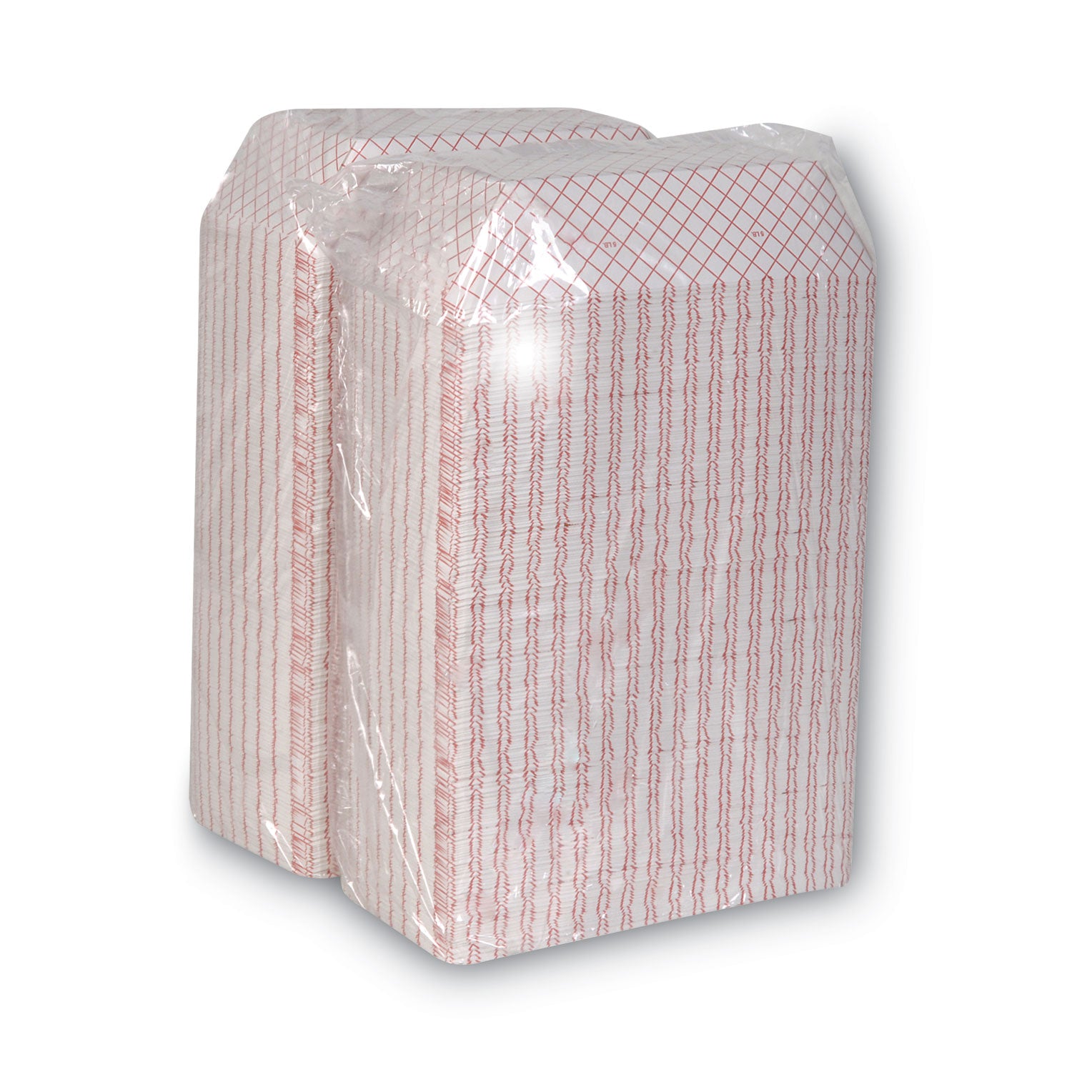 kant-leek-clay-coated-paper-food-tray-5-lb-capacity-93-x-61-x-21-red-plaid-500-carton_dxerp500 - 4