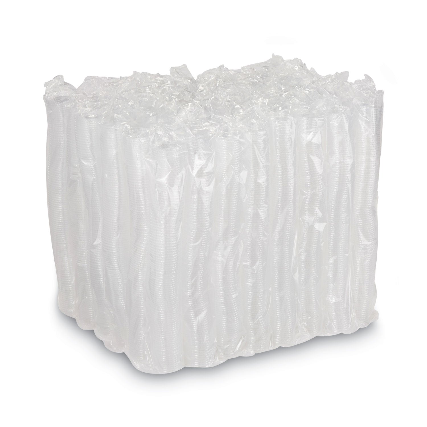 Plastic Portion Cup Lid, Fits 1 oz Portion Cups, Clear, 4,800/Carton