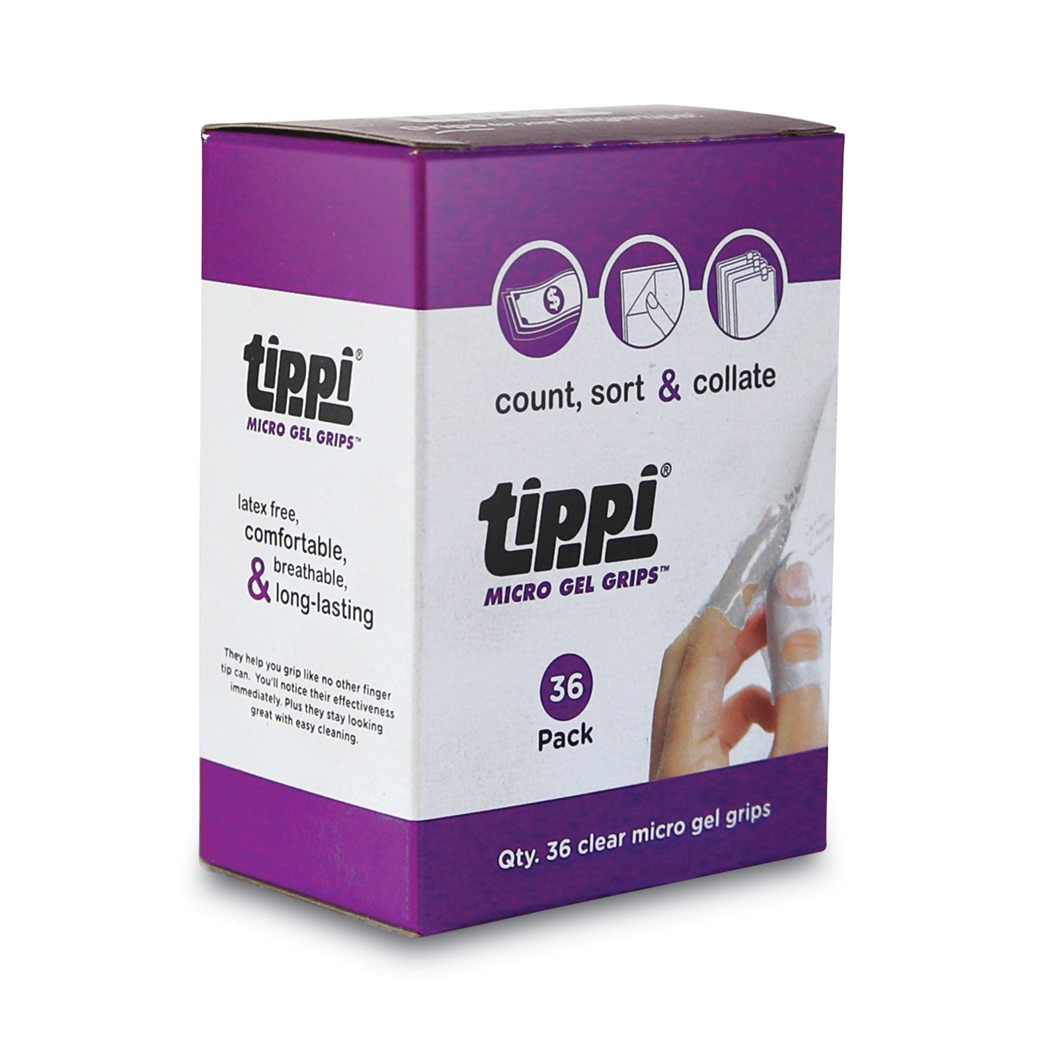 tippi-micro-gel-fingertip-grips-size-5-clear-36-pack_lee61052 - 2