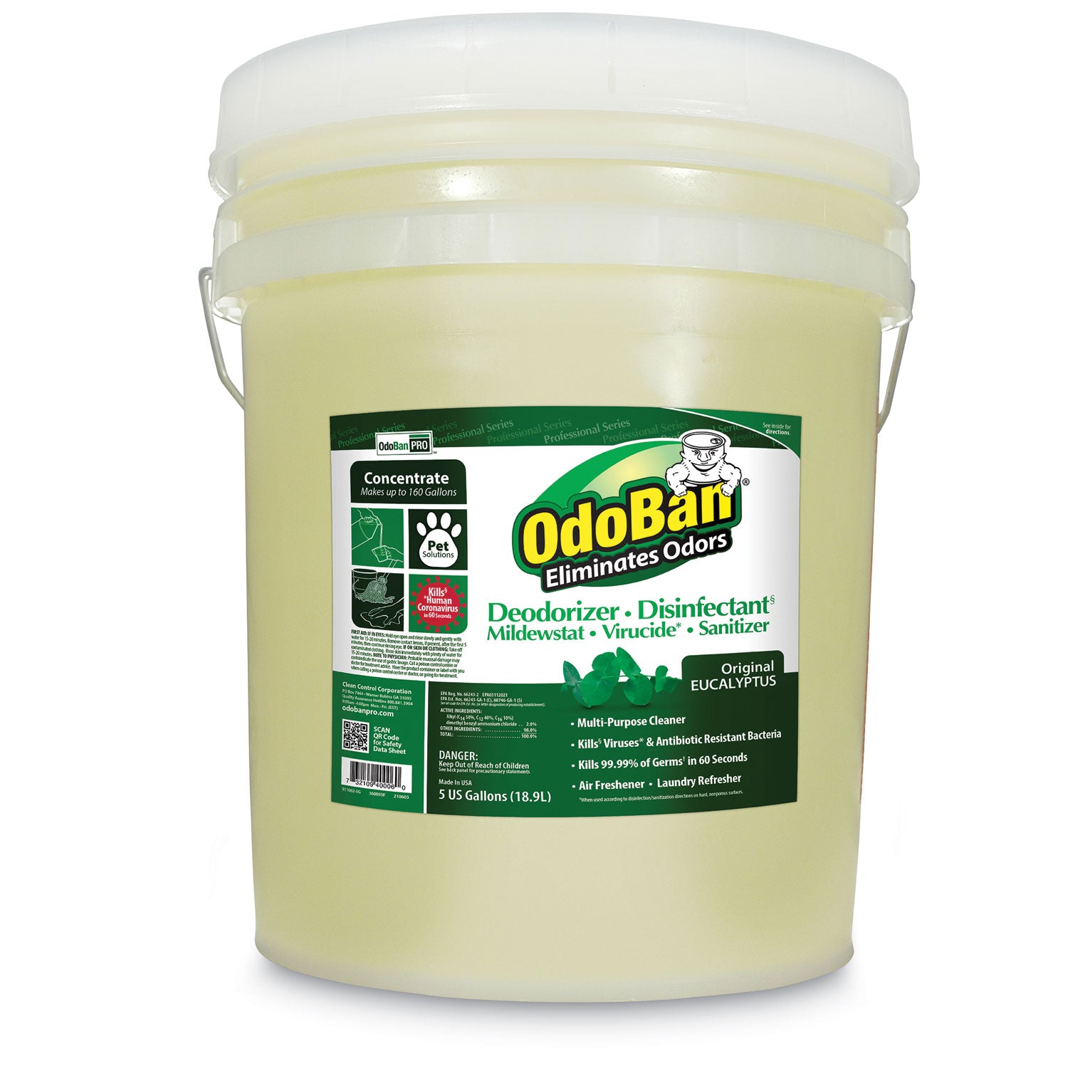 concentrated-odor-eliminator-and-disinfectant-eucalyptus-5-gal-pail_odo9110625g - 1