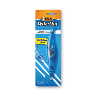 Wite-Out Brand Exact Liner Correction Tape, Non-Refillable, Blue Applicator, 0.2" x 236 - 