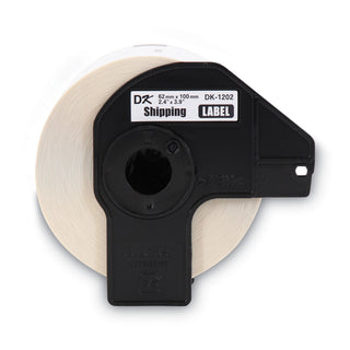 Die-Cut Shipping Labels, 2.4" x 3.9", White, 300 Labels/Roll