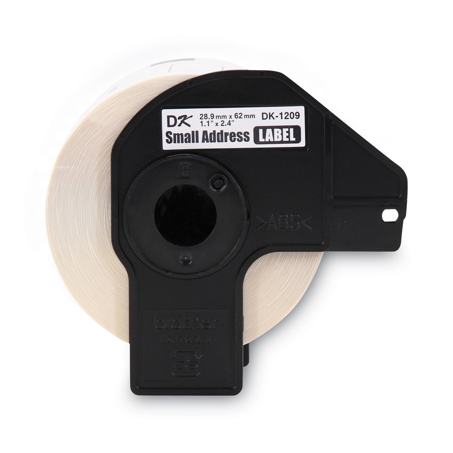 Die-Cut Address Labels, 1.1" x 2.4", White, 800 Labels/Roll