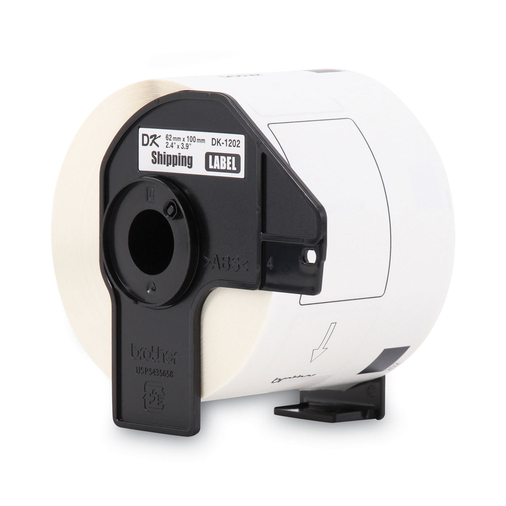 Die-Cut Shipping Labels, 2.4" x 3.9", White, 300 Labels/Roll
