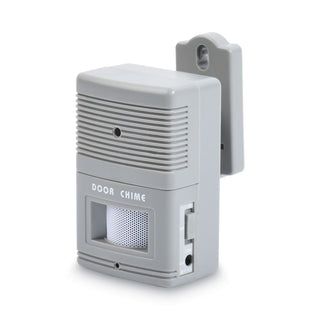 Visitor Arrival/Departure Chime, Battery Operated, 2.75 x 2 x 4.25, Gray