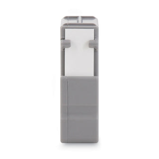 M Series Tape Cartridge for P-Touch Labelers, 0.47" x 26.2 ft, Black on White