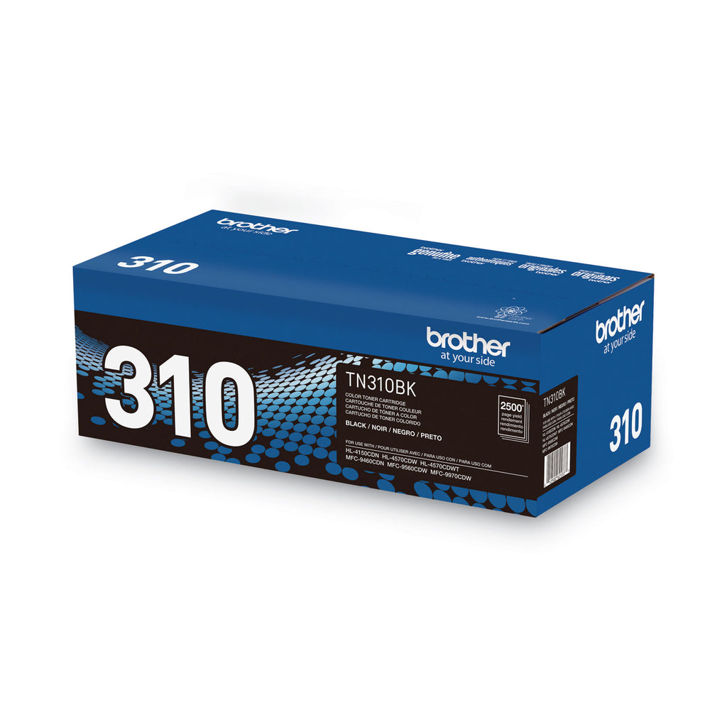 TN310BK Toner, 2,500 Page-Yield, Black