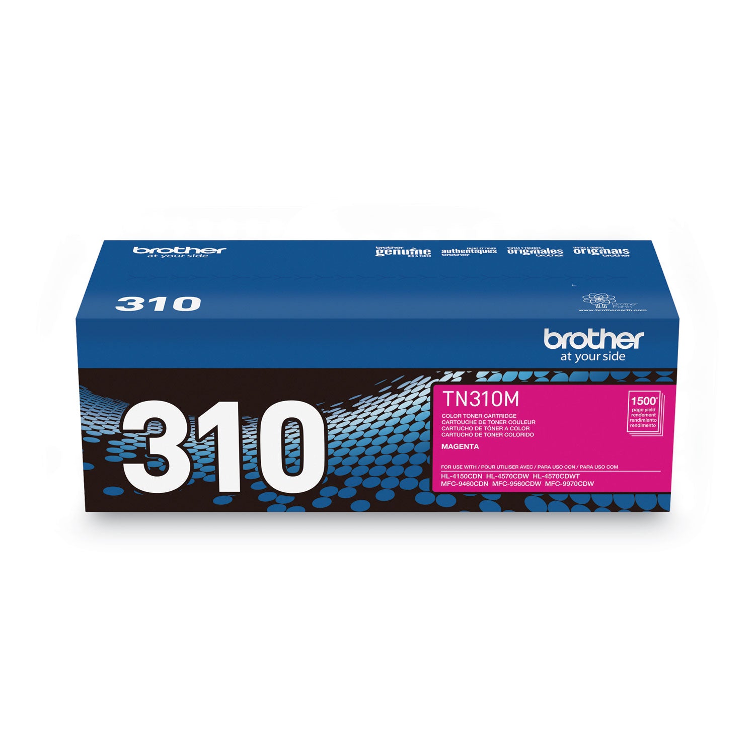 TN310M Toner, 1,500 Page-Yield, Magenta