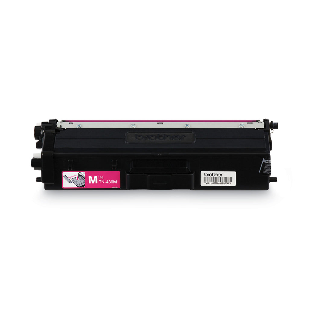 TN436M Super High-Yield Toner, 6,500 Page-Yield, Magenta