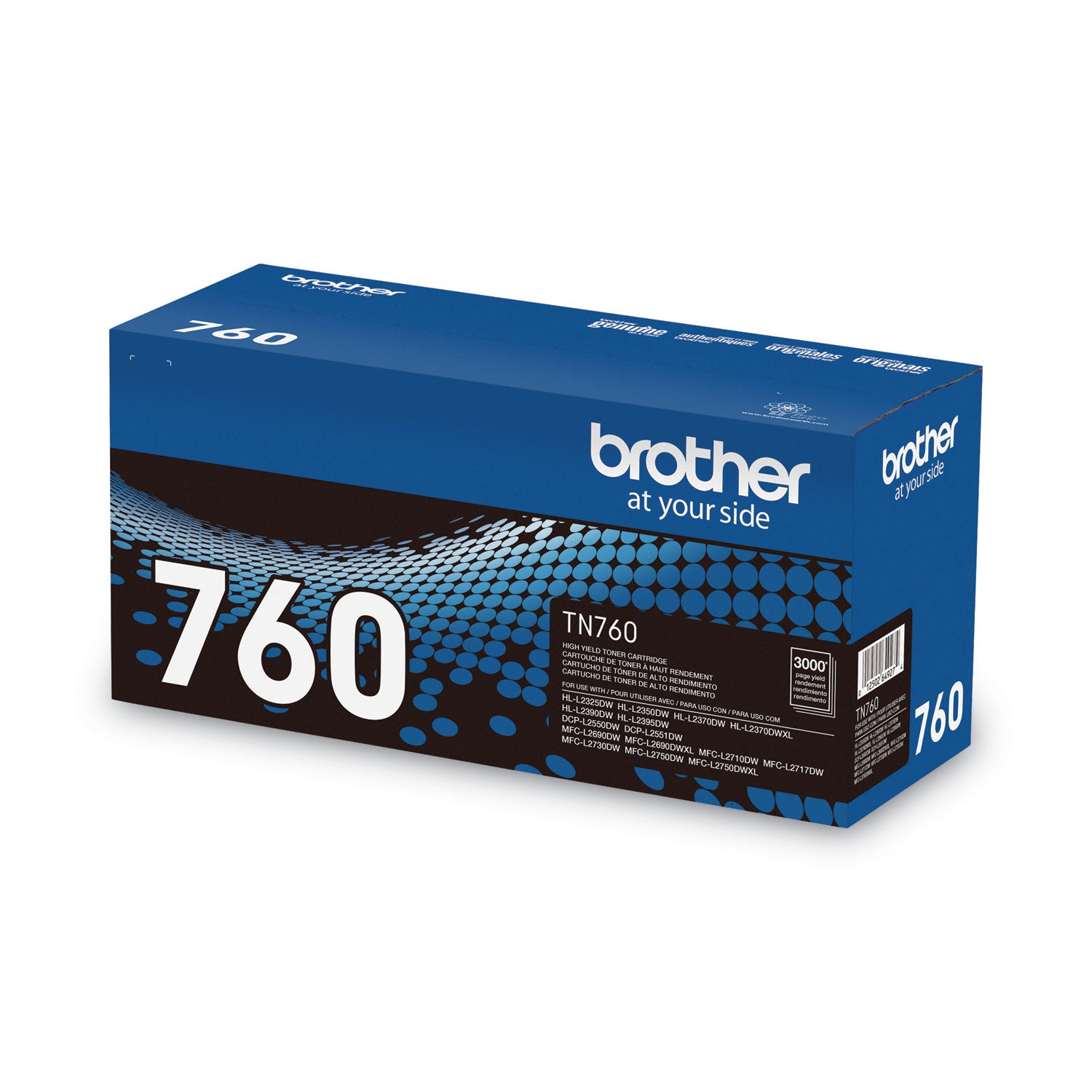 TN760 High-Yield Toner, 3,000 Page-Yield, Black