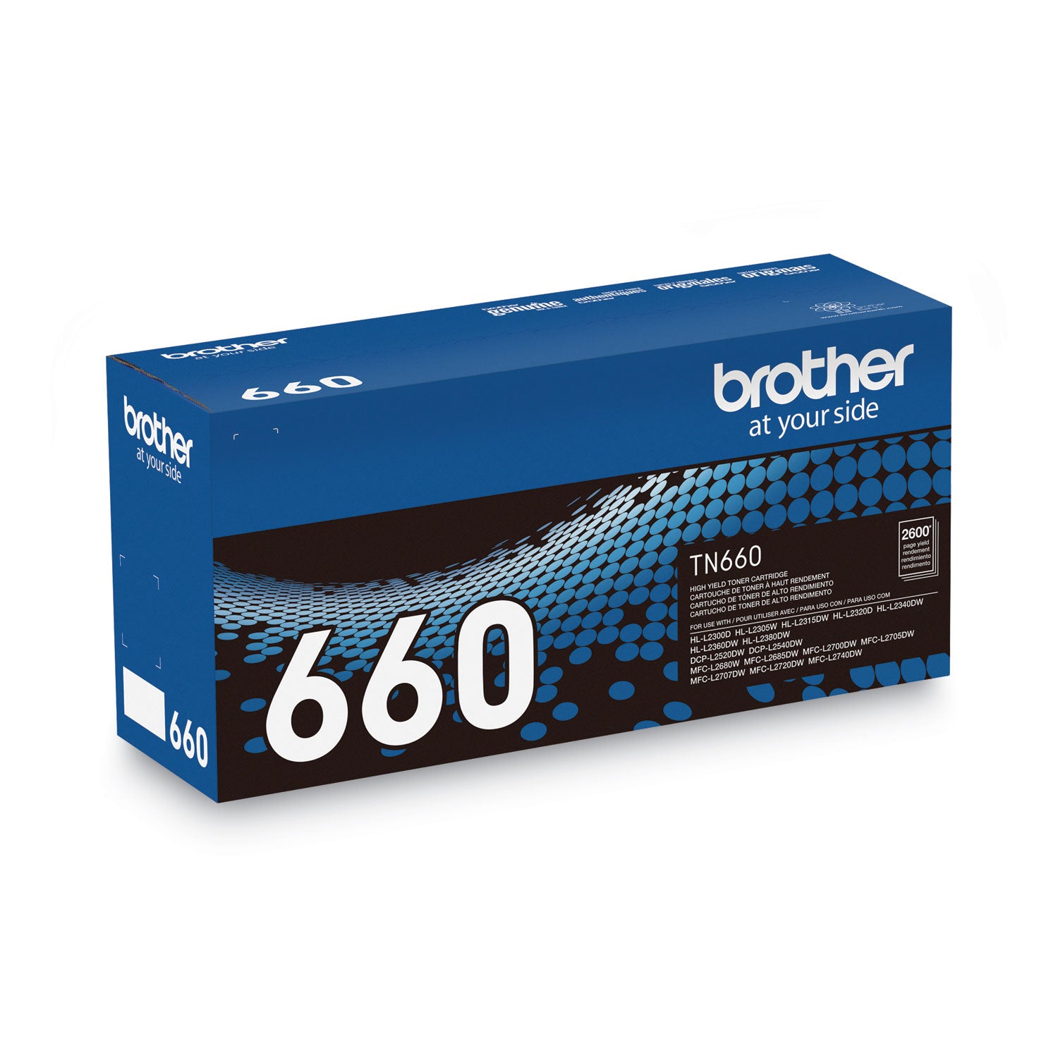 TN660 High-Yield Toner, 2,600 Page-Yield, Black