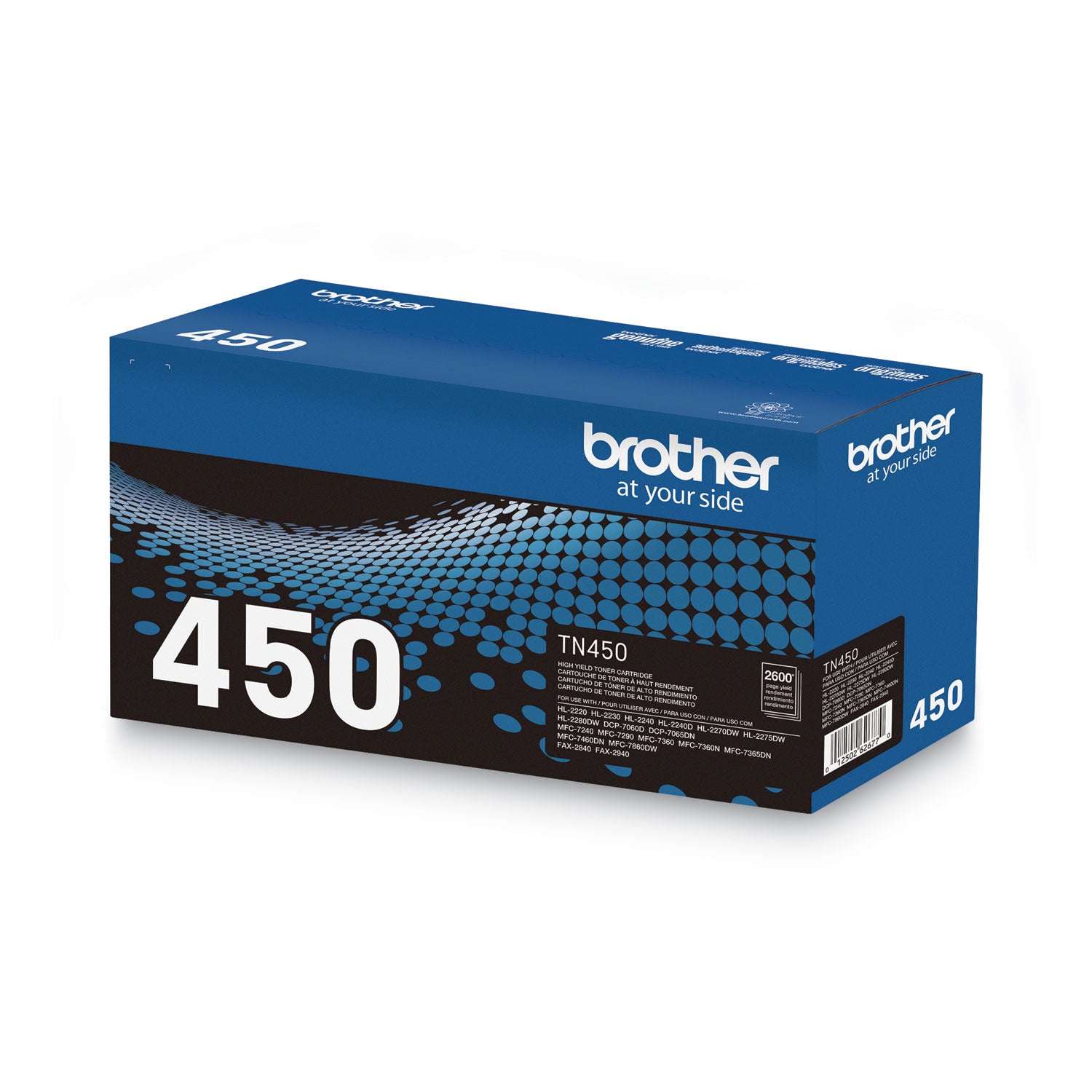 TN450 High-Yield Toner, 2,600 Page-Yield, Black