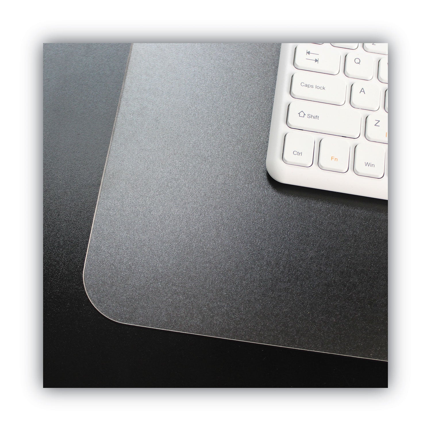 Desktex Polycarbonate Desk Pad 17" x 22" - Clear Rectangular Polycarbonate Desk Pad - 22" L x 17" W x 0.03" D