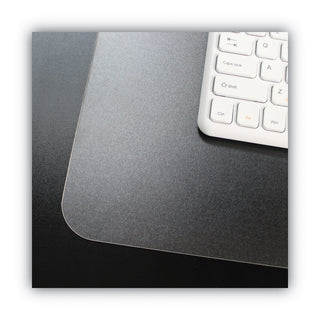 Desktex Polycarbonate Desk Pad 17" x 22" - Clear Rectangular Polycarbonate Desk Pad - 22" L x 17" W x 0.03" D