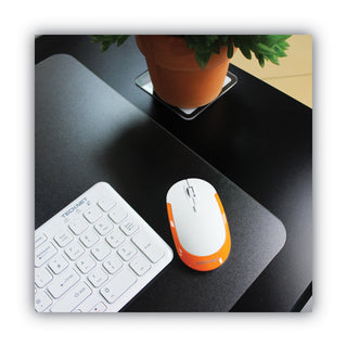 Desktex Polycarbonate Desk Pad 17" x 22" - Clear Rectangular Polycarbonate Desk Pad - 22" L x 17" W x 0.03" D