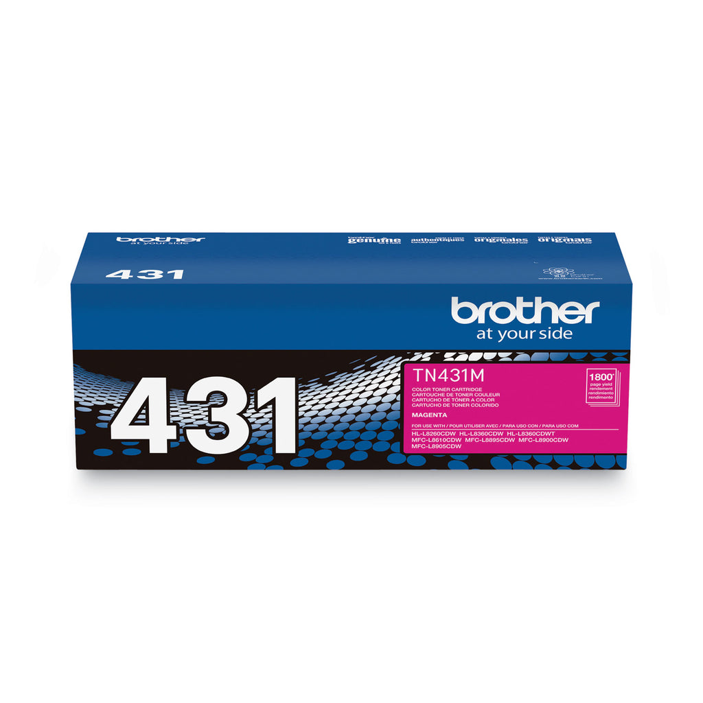 TN431M Toner, 1,800 Page-Yield, Magenta