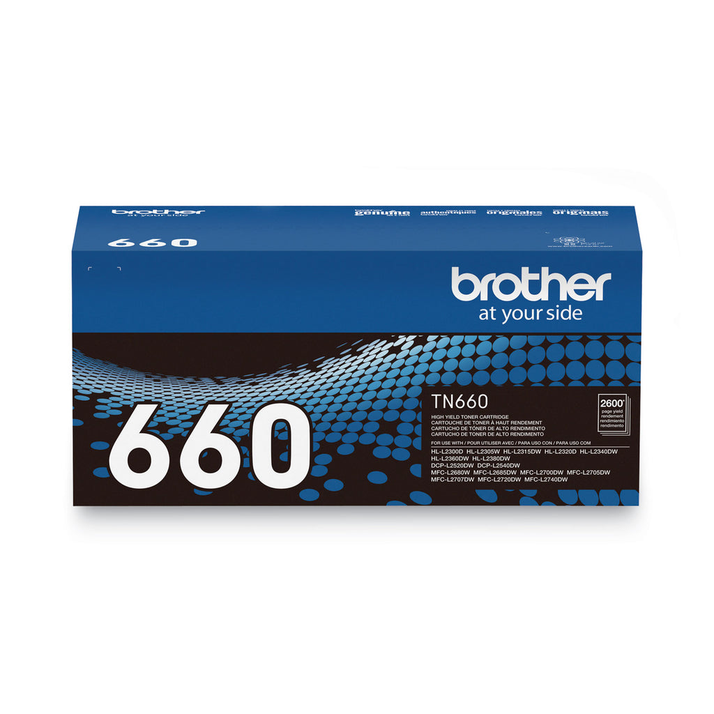 TN660 High-Yield Toner, 2,600 Page-Yield, Black
