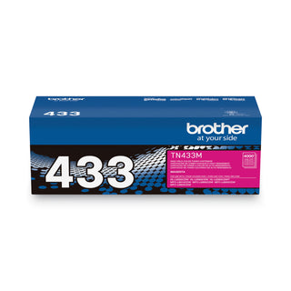 TN433M High-Yield Toner, 4,000 Page-Yield, Magenta