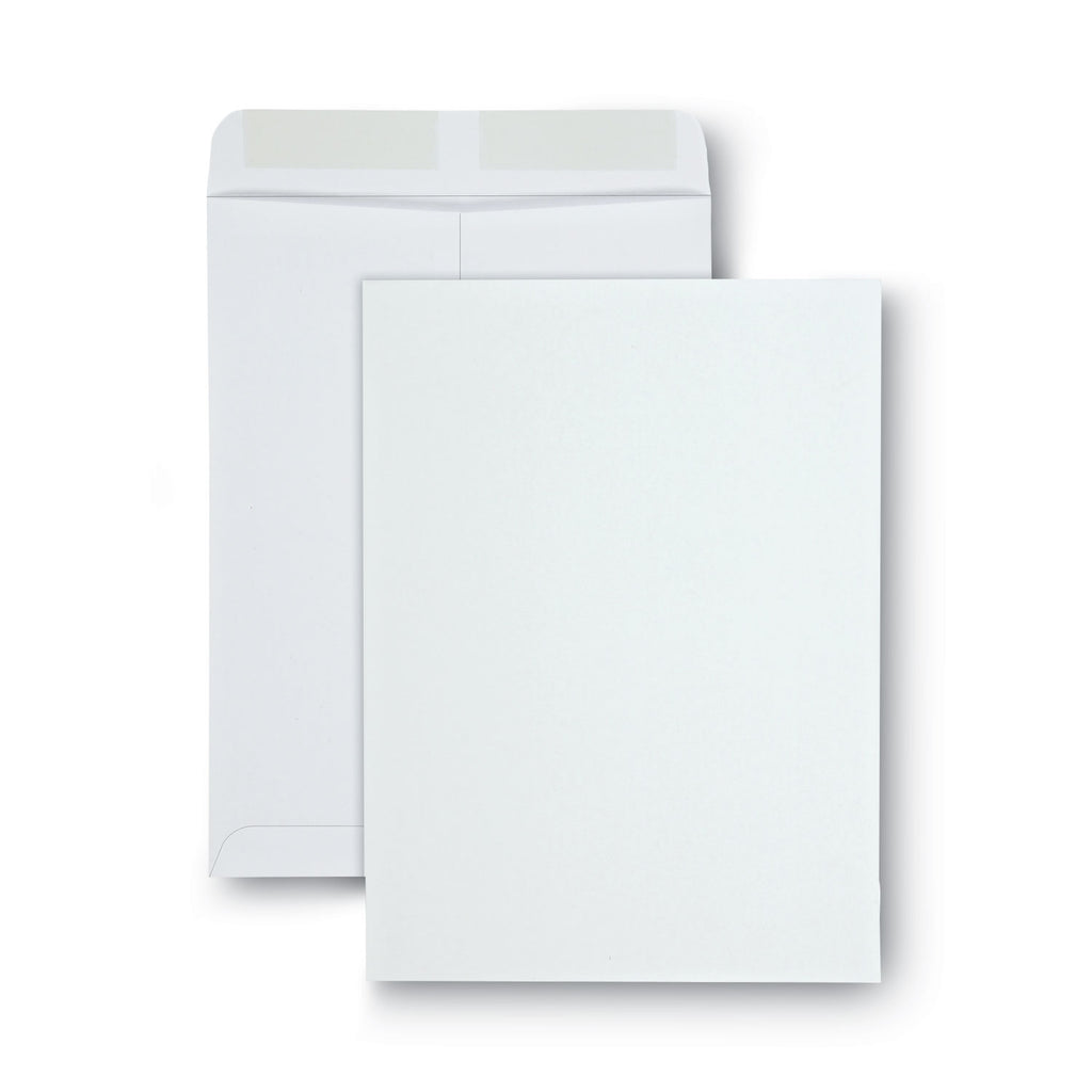 catalog-envelope-28-lb-bond-weight-paper-#10-1-2-square-flap-gummed-closure-9-x-12-white-100-box_unv44103 - 1