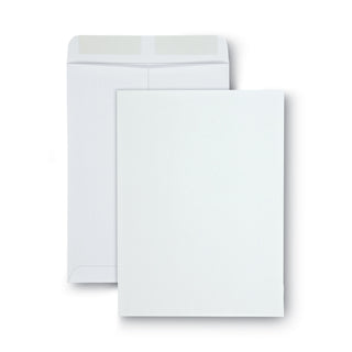 catalog-envelope-28-lb-bond-weight-paper-#10-1-2-square-flap-gummed-closure-9-x-12-white-100-box_unv44103 - 1