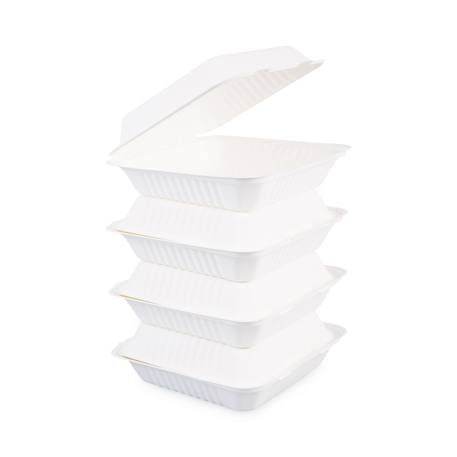bagasse-food-containers-hinged-lid-1-compartment-9-x-9-x-319-white-sugarcane-100-sleeve-2-sleeves-carton_bwkhingewf1cm9 - 6