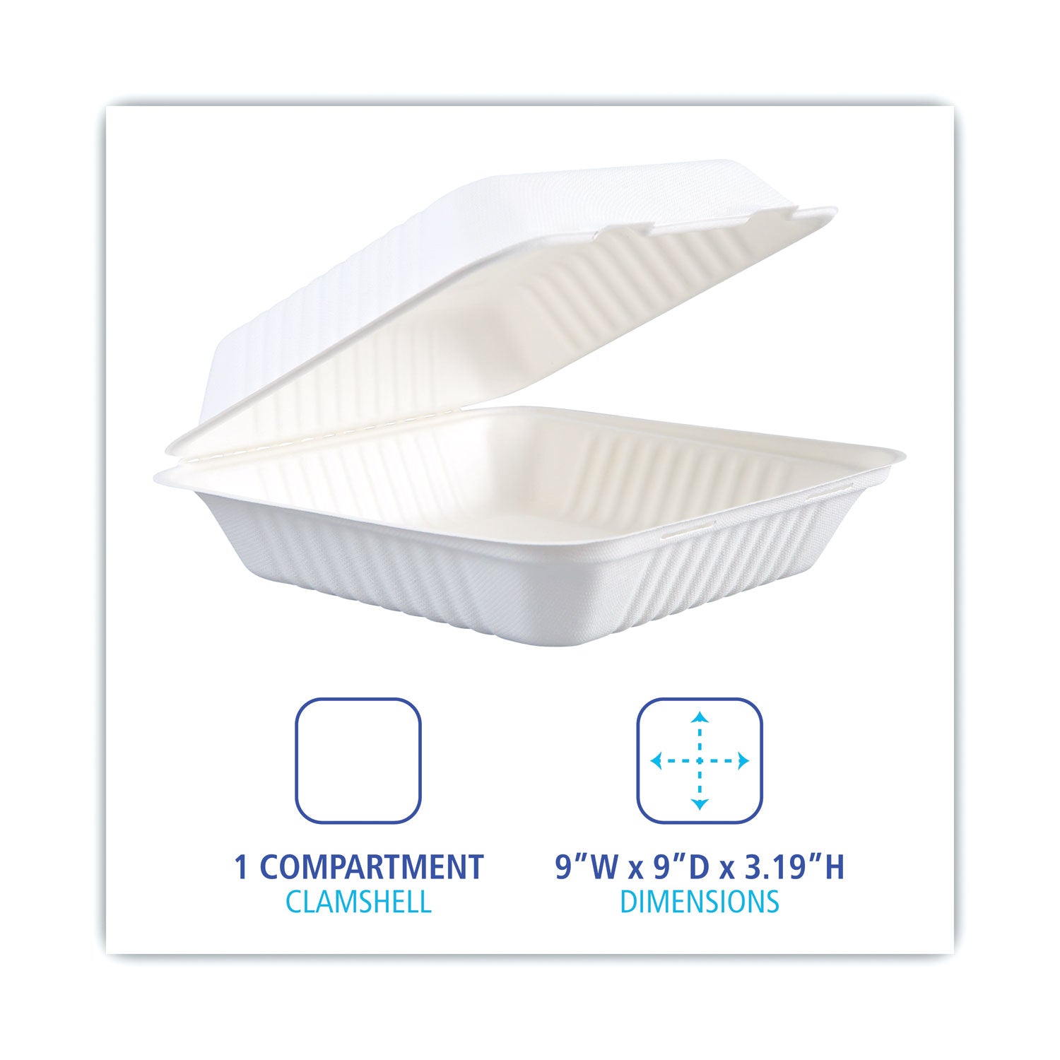 bagasse-food-containers-hinged-lid-1-compartment-9-x-9-x-319-white-sugarcane-100-sleeve-2-sleeves-carton_bwkhingewf1cm9 - 4