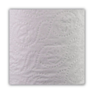 2-Ply Toilet Tissue, Septic Safe, White, 156.25 ft Roll Length, 500 Sheets/Roll, 96 Rolls/Carton