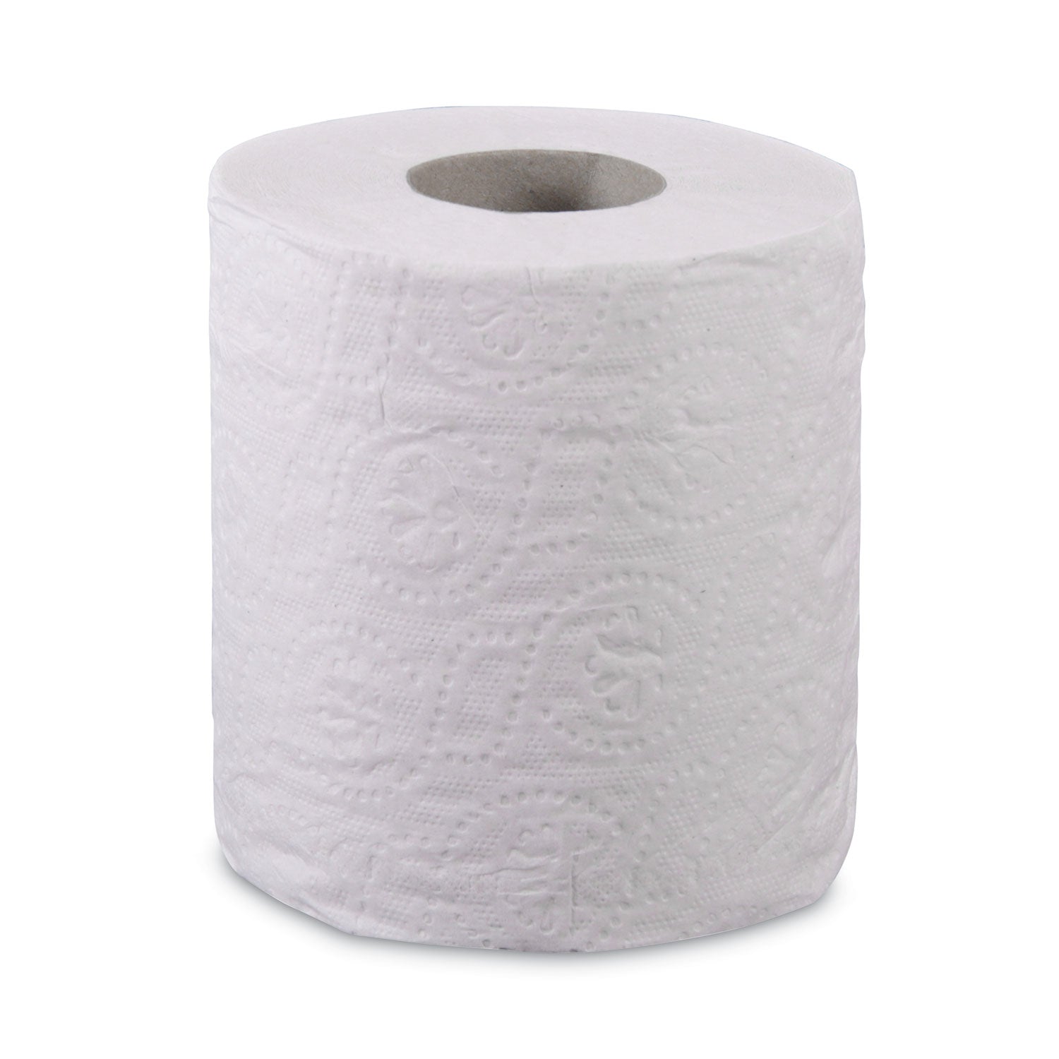 2-Ply Toilet Tissue, Septic Safe, White, 125 ft Roll Length, 500 Sheets/Roll, 96 Rolls/Carton - 