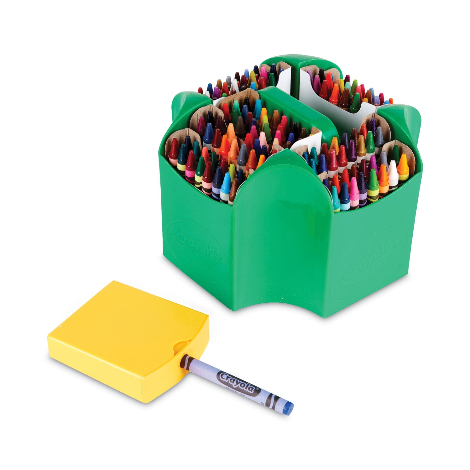 Ultimate Crayon Case, Sharpener Caddy, 152 Colors - 