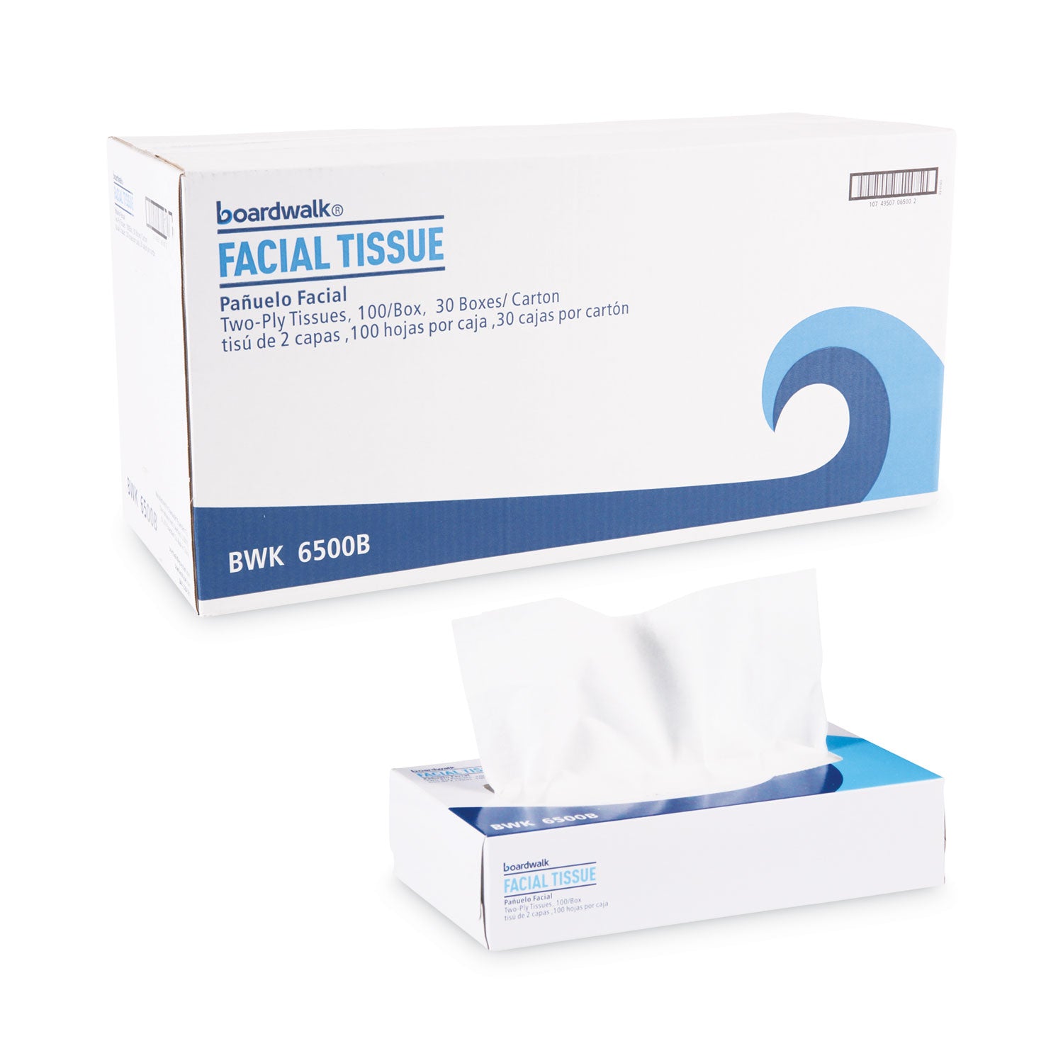 office-packs-facial-tissue-2-ply-white-flat-box-100-sheets-box-30-boxes-carton_bwk6500b - 5