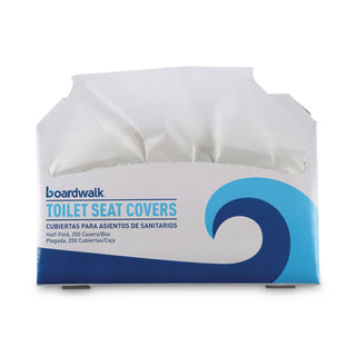 Premium Half-Fold Toilet Seat Covers, 14.17 x 16.73, White, 250 Covers/Sleeve, 20 Sleeves/Carton