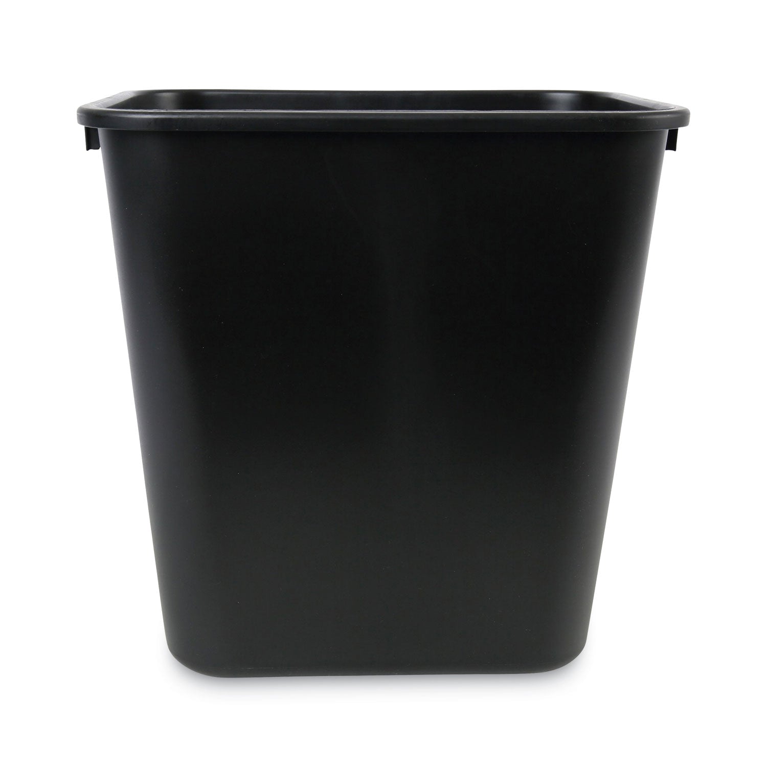 Soft-Sided Wastebasket, 28 qt, Plastic, Black - 2