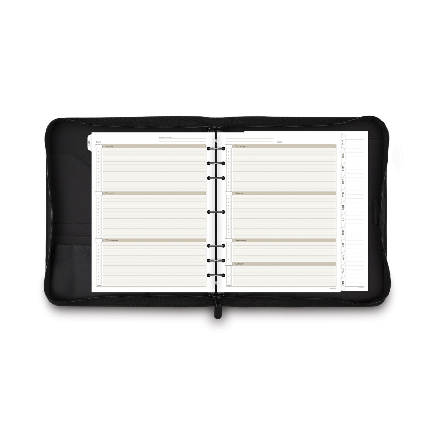 black-leather-planner-organizer-starter-set-11-x-85-black-cover-12-month-jan-to-dec-undated_aag038054005 - 6