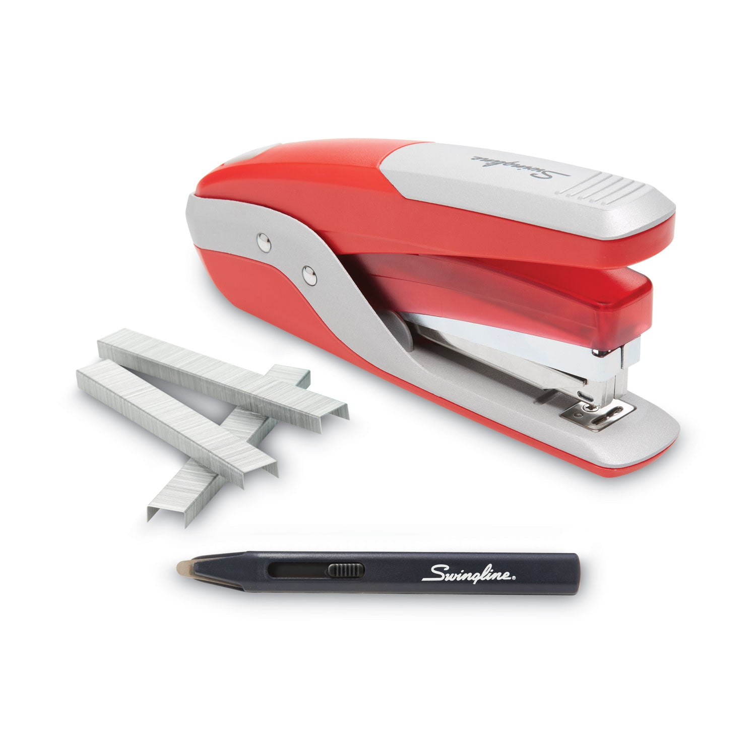 quick-touch-stapler-value-pack-28-sheet-capacity-red-silver_swi64589 - 2