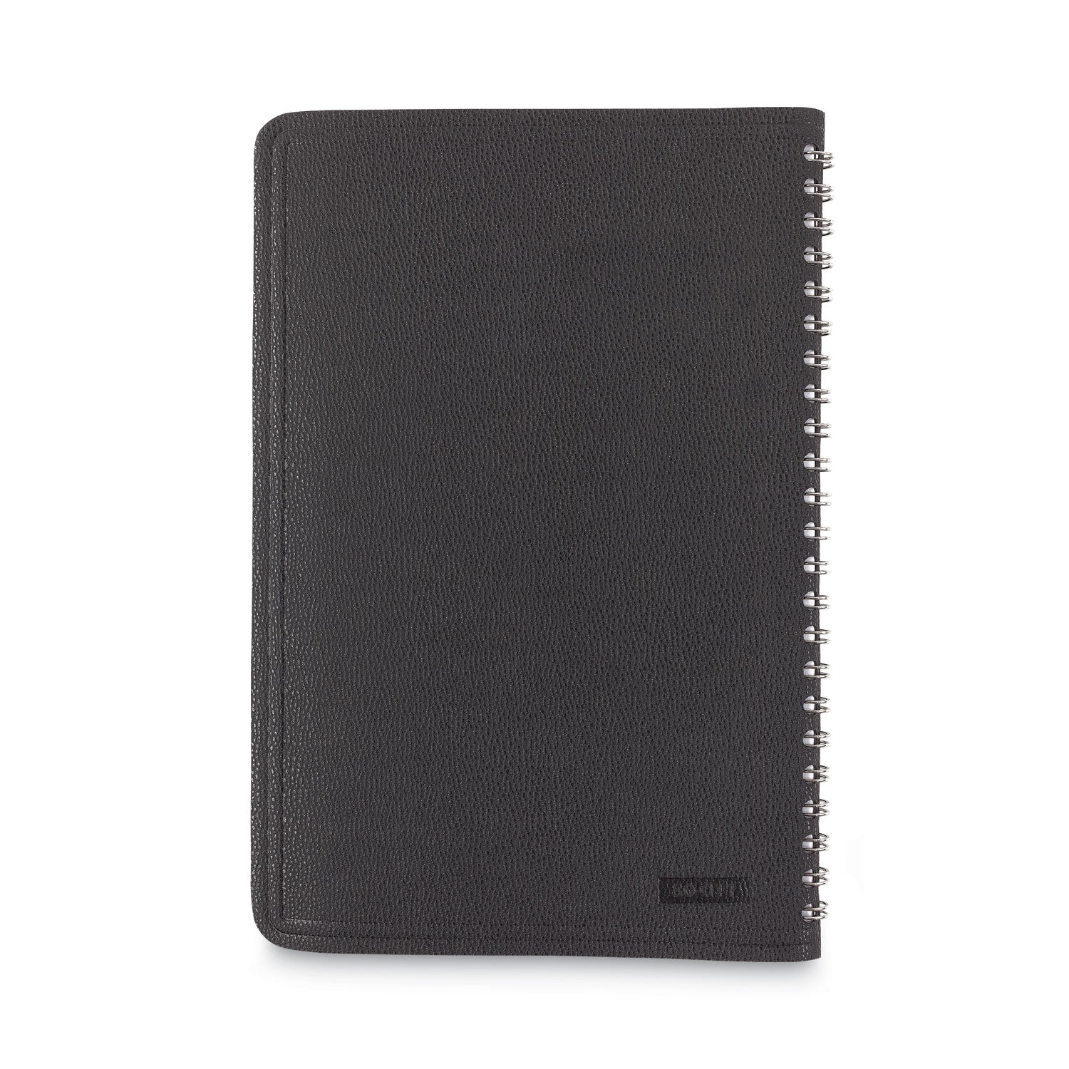 Telephone/Address Book, 4.78 x 8, Black Simulated Leather, 100 Sheets - 