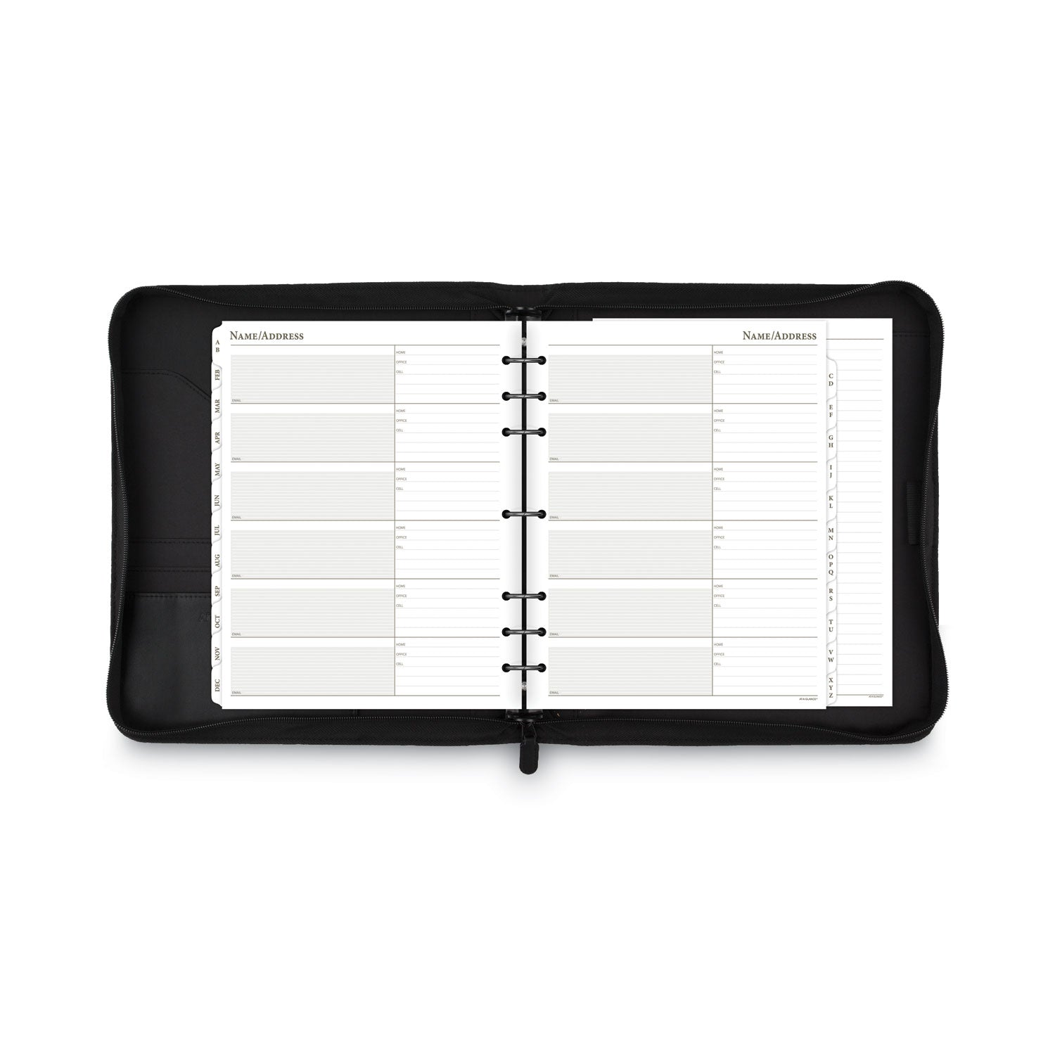 black-leather-planner-organizer-starter-set-11-x-85-black-cover-12-month-jan-to-dec-undated_aag038054005 - 3