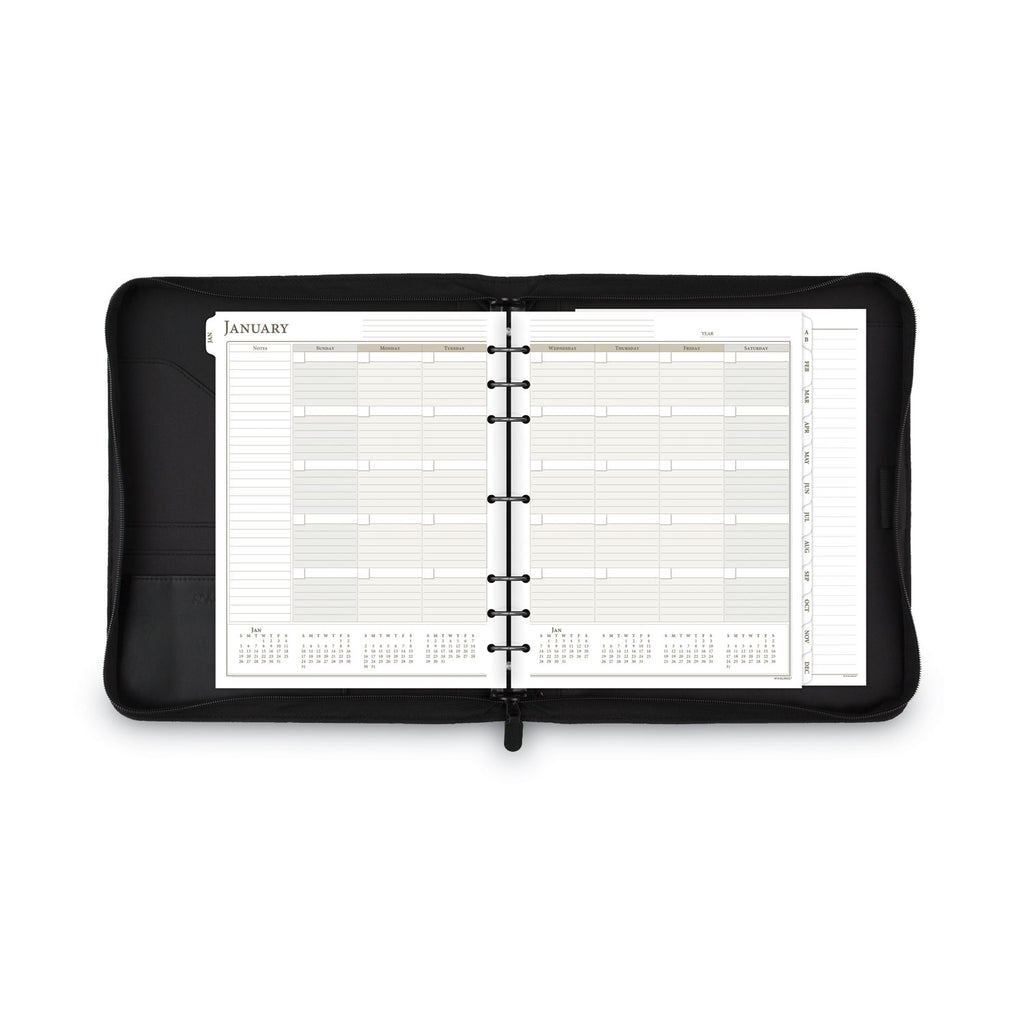 black-leather-planner-organizer-starter-set-11-x-85-black-cover-12-month-jan-to-dec-undated_aag038054005 - 4