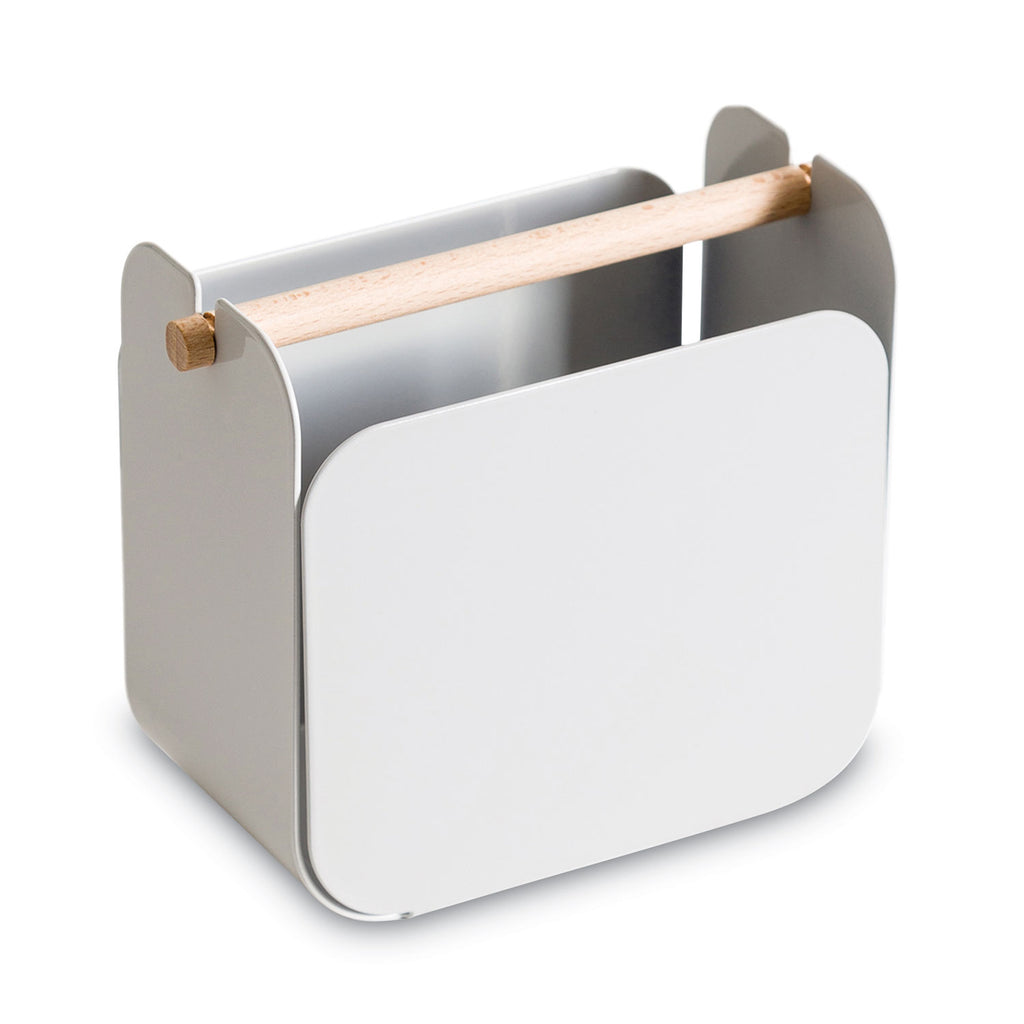 arc-desktop-organization-kit-letter-sorter-tape-dispenser-utility-cup-metal-gray_ubr3535a0001 - 2