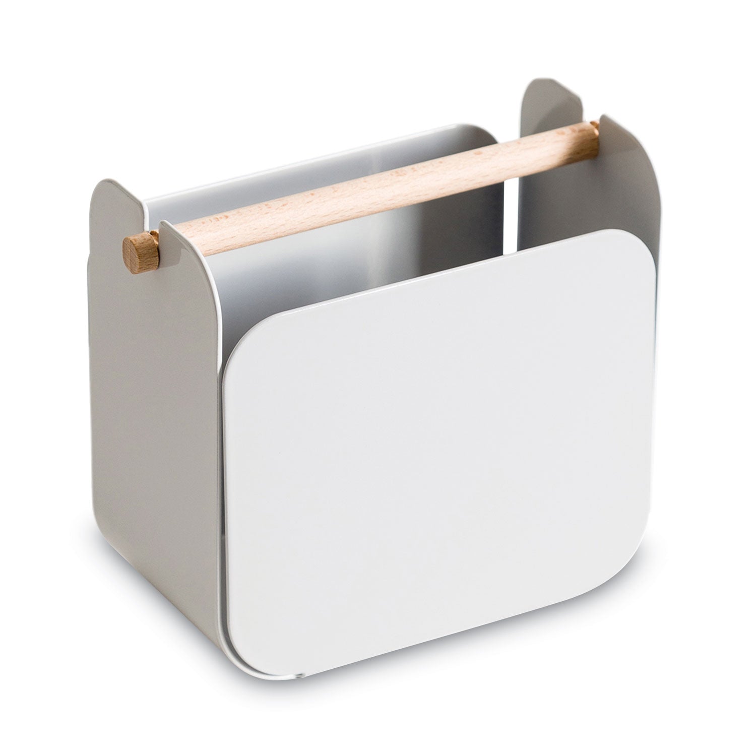 arc-desktop-organization-kit-letter-sorter-tape-dispenser-utility-cup-metal-gray_ubr3535a0001 - 2