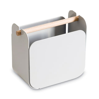 arc-desktop-organization-kit-letter-sorter-tape-dispenser-utility-cup-metal-gray_ubr3535a0001 - 2