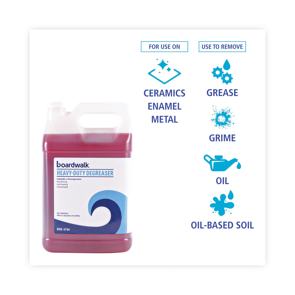 Heavy-Duty Degreaser, 1 Gallon Bottle