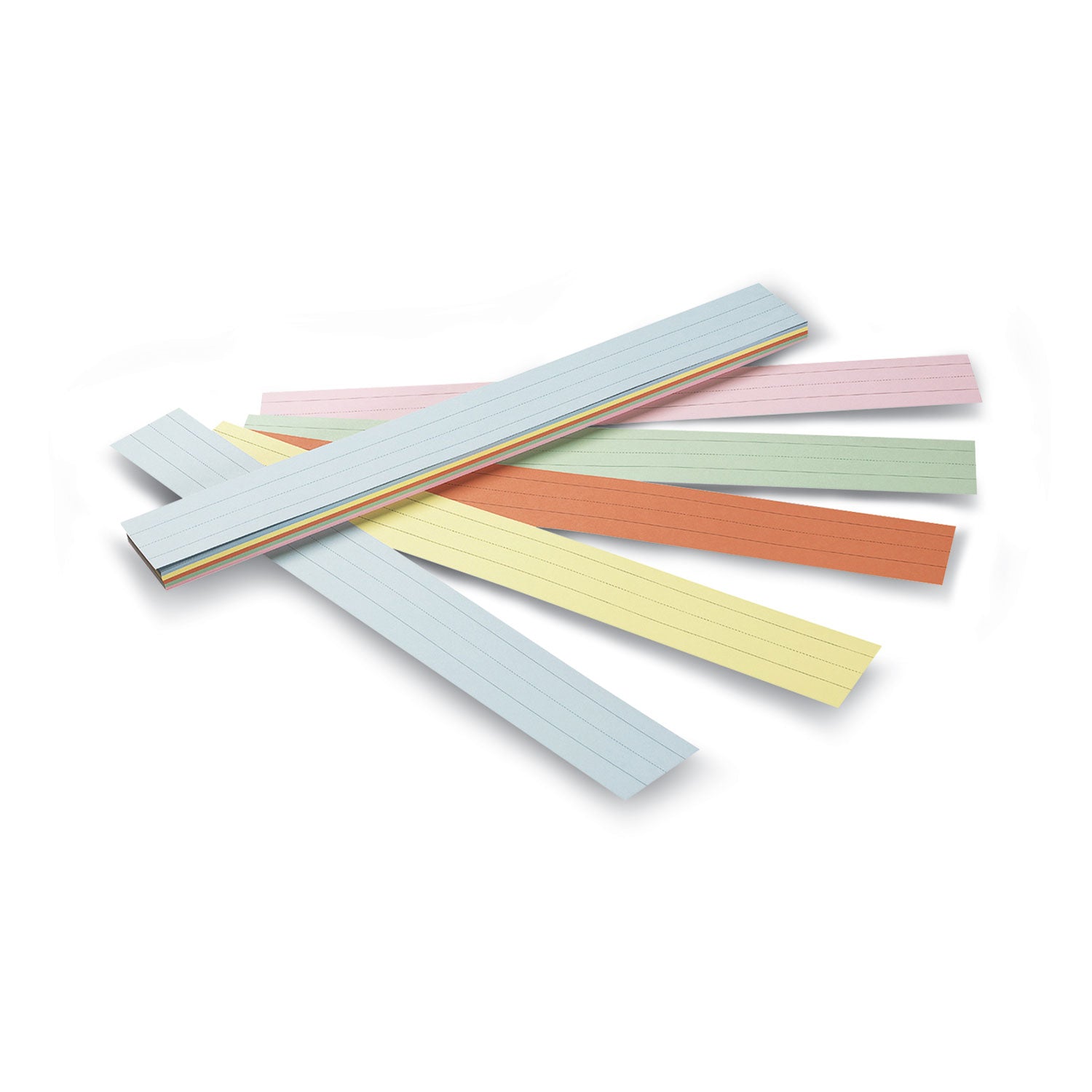 Sentence Strips, 24 x 3, Assorted Colors, 100/Pack - 