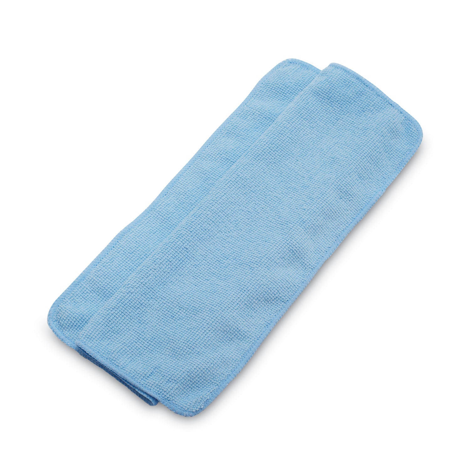 Microfiber Cleaning Cloths, 16 x 16, Blue, 24/Pack - 