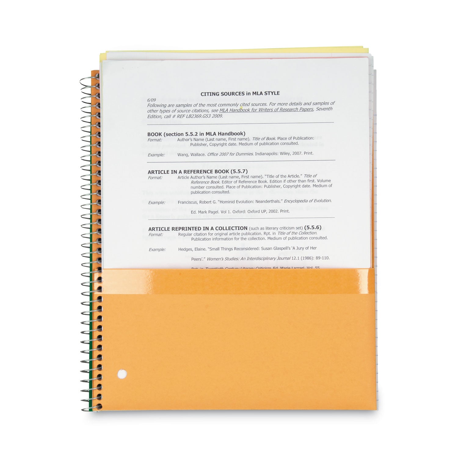 wirebound-notebook-with-two-pockets-1-subject-medium-college-rule-black-cover-100-11-x-85-sheets_mea72057 - 4